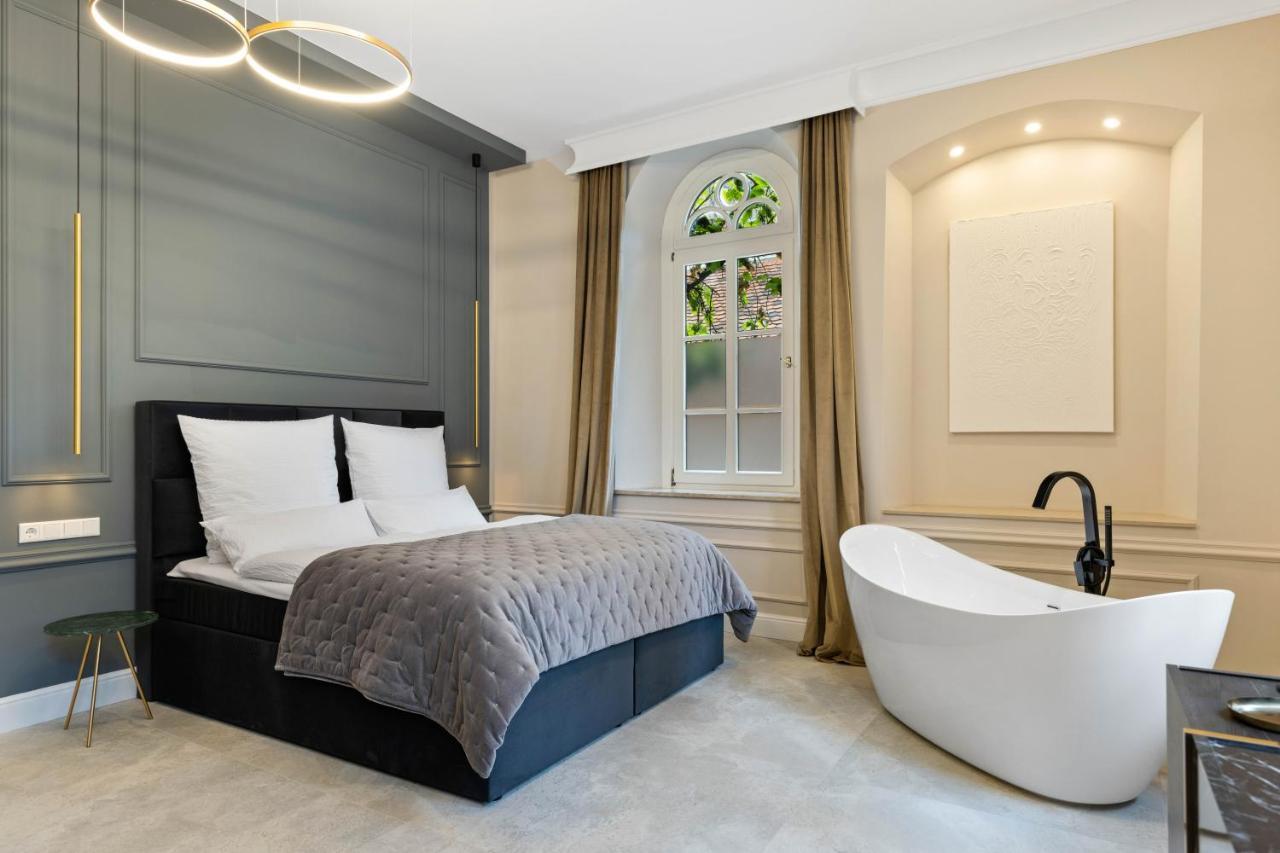 Boutique Rooms I Luxus Suite I Center I Boxspring Augsburg Exteriör bild